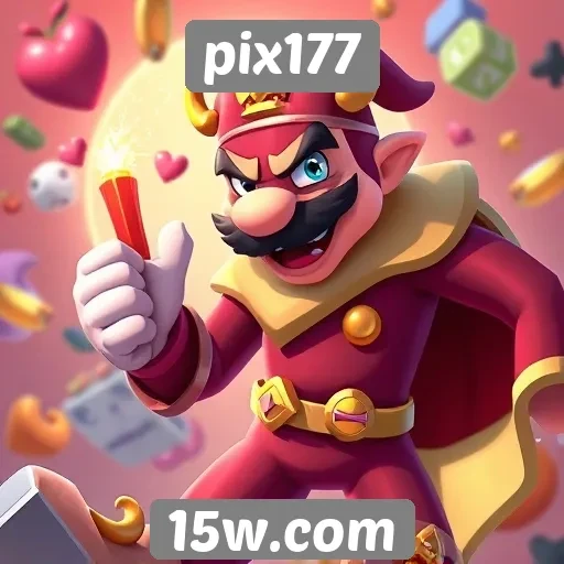 Variedade de jogos disponíveis no pix177